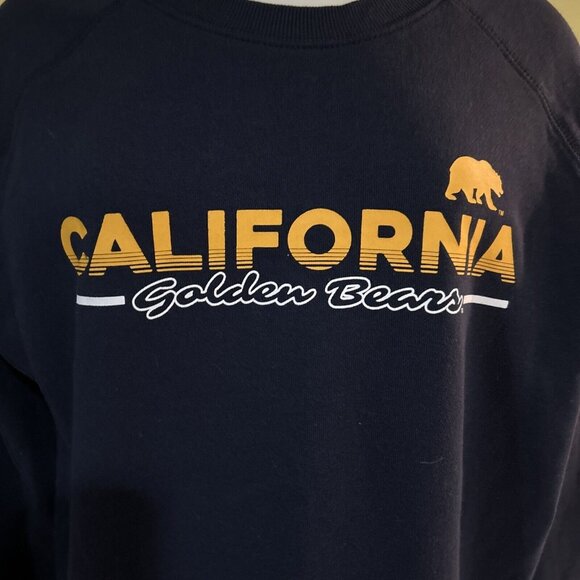 NEW Cal California Golden Bears Navy Colosseum Crew Neck Sweatshirt Women's M - Picture 5 of 7